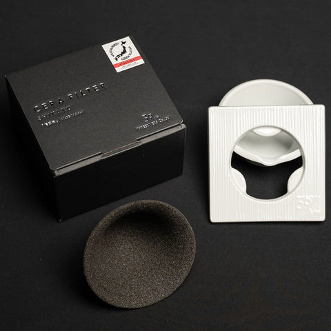 Cerafilter and Porcelain Dripper & Tray